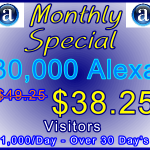 350x300_Alexa_Monthly_30,000_38.25usd: Sales Support Special Offer Banner Link