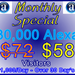 350x300_Alexa_Monthly_30,000_58usd: Sales Support Special Offer Banner Link