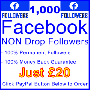 db-B2B-UK 1,000 FB Followers 20GBP: Visitor Support Sales Banner