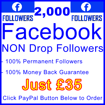 db-B2B-UK 2,000 FB Followers 35GBP: Visitor Support Sales Banner