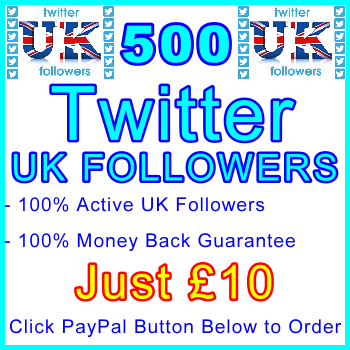 db-B2B-UK 500 UK Twitter Followers 10GBP: Service-Type Visitor Support Banner