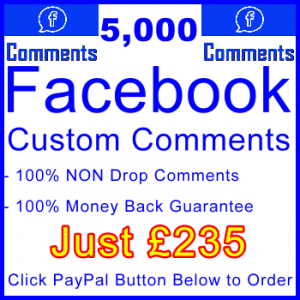 db-B2B-UK 5,000 FB Comments 235GBP: Visitor Support Sales Banner