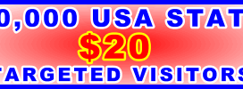 350x100__10,000 US State 20USD: Visitor Support Sales Banner