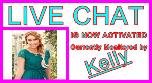 Kelly Live Chat Host: Visitor Live Chat Host Information Support Banner