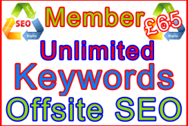 Ste-B2B Offsite SEO Member Unlimited Keywords £95