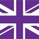 UK Flag Purple