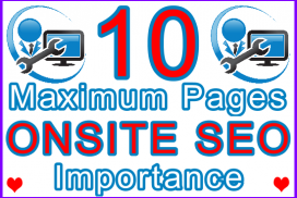 Fiverr 10 Pages Onsite SEO Setup £25: Visitor Sales Information Support Banner