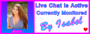 Issie Live Chat Host: Visitor Live Chat Host Information Support Banner