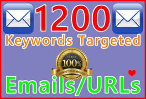 Fiverr SEOClerks 1,200 GSA Emails Banner
