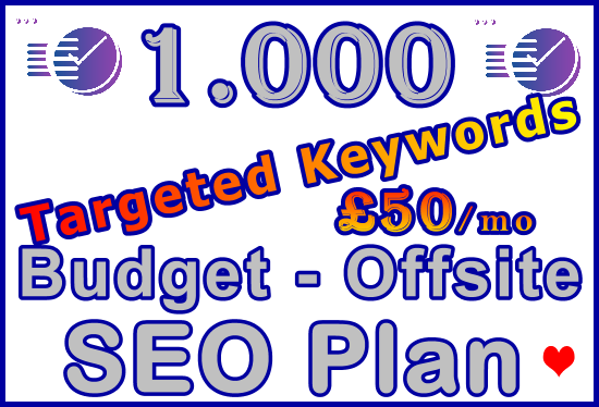 Ste-B-B2B SEO-Solutions Offsite SEO 1,000 keywords £50: Visitor Sales Support Information Banner