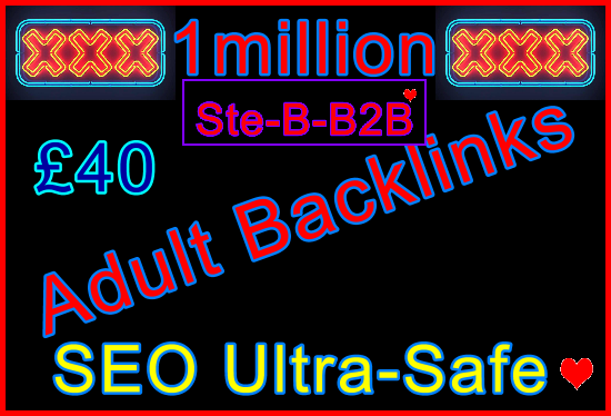 Ste-B-B2B 1million ultrasafe Adult Backlinks: Coming Soon Visitor Future Sales Information Support Banner