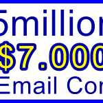 350x100 5 Million Emails 4,400usd: Client Signup & Sales Support Banner Link - Geo-targeted and niche targeted bulk email contacts