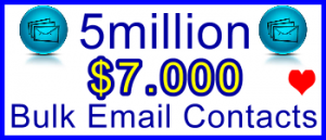 350x100 5 Million Emails 4,400usd: Client Signup & Sales Support Banner Link - Geo-targeted and niche targeted bulk email contacts
