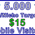 Ste-B-B2B Mobile Visitors 5000 $15: Visitor Sales Information Support Banner
