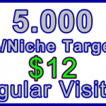 Ste-B-B2B Regular Visitors 5,000 $12: Visitor Sales Information Support Banner