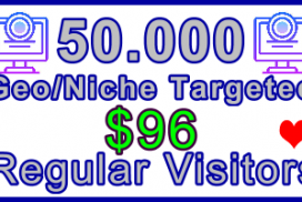 Ste-B-B2B Regular Visitors 50,000 $96: Visitor Sales Information Support Banner