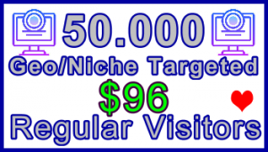 Ste-B-B2B Regular Visitors 50,000 $96: Visitor Sales Information Support Banner