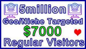Ste-B-B2B Regular Visitors 5million $7000