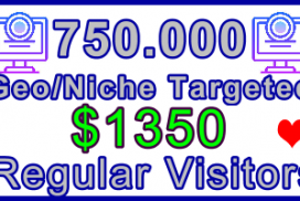 Ste-B-B2B Regular Visitors 750,000 $1,350: Visitor Sales Information Support Banner