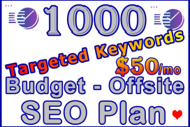 Ste-B-B2B SEO-Solutions Offsite SEO 1,000 keywords £50: Visitor Sales Support Information Banner