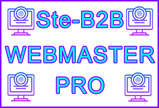 Ste-B2B Webmaster Pro Tools Banner