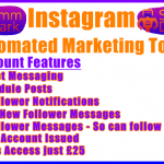 SMMDark Instagram Automated Marketing Tools Banner £25