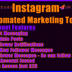 SMMDark Instagram Automated Marketing Tools Banner New Black £25