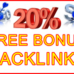 Ste-B2B 20pc Free Bonus Backlinks - Visitor Promotional Offer