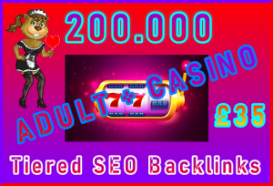 SEOClerks Adult + Casino Backlinks 200k £35