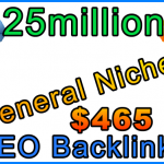 SEOClerks 5Squid Backlinks General Niches 25million = $465