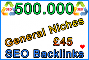 SEOClerks 5Squid Backlinks General Niches 500.000 = £45
