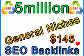 SEOClerks 5Squid Backlinks General Niches 5million = $145