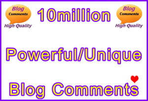SEOClerks Blog Comments 10million