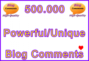 SEOClerks Blog Comments 500.000
