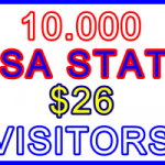 Ste-B2B USA State Visitors 10.000 $26