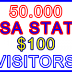 Ste-B2B USA State Visitors 50.000 $100