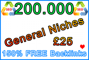 SEOClerks 5Squid Backlinks 150PC FREE General Niches 200.000 = £25