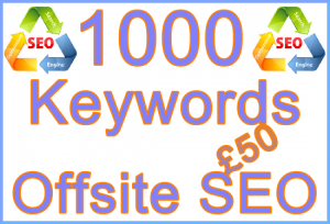 Ste-B2B Offsite SEO 1000 Keywords £50