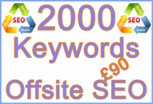 Ste-B2B Offsite SEO 2000 Keywords £90