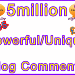 SEOClerks Blog Comments Crazzzy 5million £55