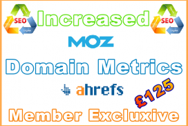 Domain 2x Metrics Increases 1 URL £125