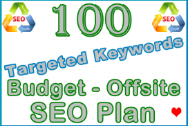 Ste-B2B Budget Offsite SEO 100 Targeted Keywords