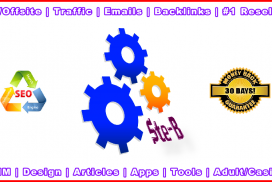 Ste-B2B Cogs SEO Logo Image