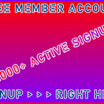 B2B-Ste Free Member Account 59.,000+ Visitor Signup Area Navigation Support