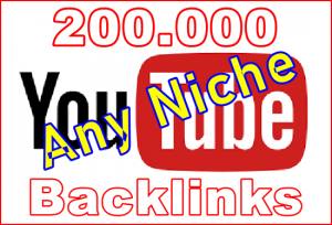 FiveSquid YouTube 200.000 Backlinks
