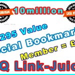 Ste-B2B Social Bookmarks 10million £54 - Order Information Support Banner Image