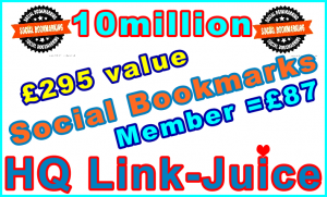 Ste-B2B Social Bookmarks 10million £87