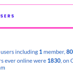 Screenshot Online Users 1,830