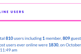 Screenshot Online Users 1,830