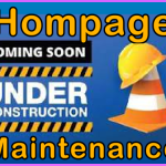 Homepage Maintenance Banner Image